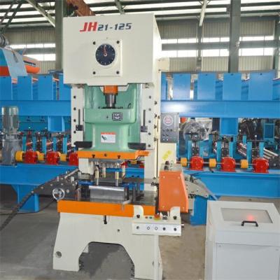 China Press Punching Cable Tray Roll Forming Machine gegalvaniseerd plaat Te koop