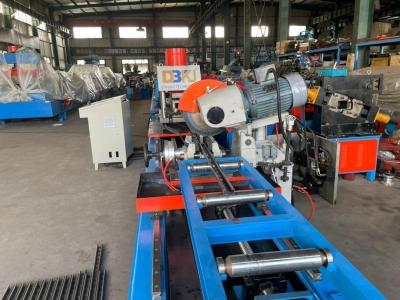 China Omron Encoder Strut Channel Roll Forming Machine PLC Steuerung zu verkaufen