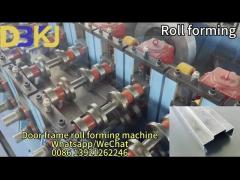 Door frame roll forming machine