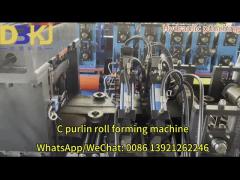 CZ purlin interchangeable roll forming machine