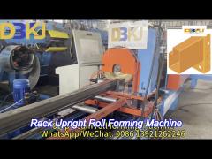 Steel Profiles Step Beam Roll Forming Machine Servo Cutting High Speed 0-20m/Min