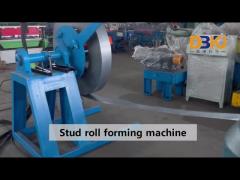 Metal CU channel roll forming machine