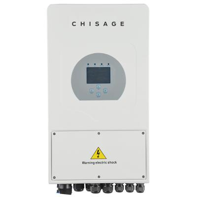 China On-Off Hybrid Solar Inverter Available Single Phase Current 5kW In IP65 330W*580H*232D (mm) for sale