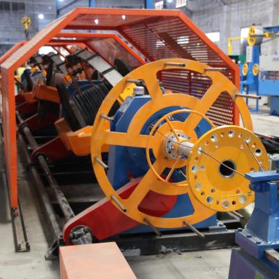 China 630/6+1 skip bow cable wire stranding machine for sale