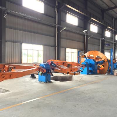 China Gold supplier steel metal iron wire rope twisting machine Te koop