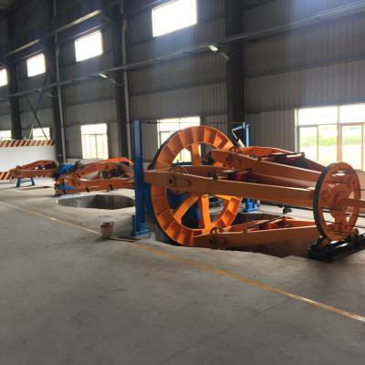 China 1600mm/1+1+3 cradle type cable laying up machine en venta