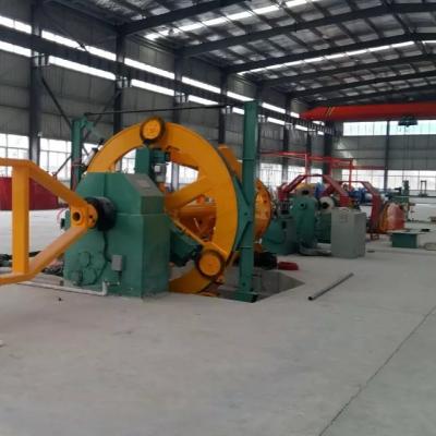 China Cable manufacturing equipment steel wire cradle laying up type making machine Te koop