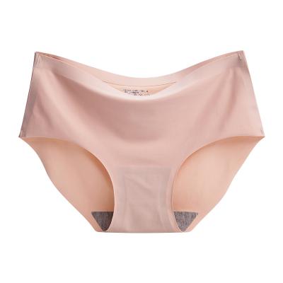 China Anti-static high quality seamless smooth solid underwear briefs panties women girls small ladies daily lingerie women for sale