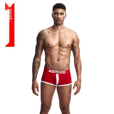 China Comfortable Antibacterial Low-waisted Mens Boxer Boxer Colorful Briefs for sale