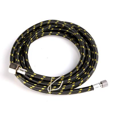 China The rubber with 2019 new model WD-21 simple design high quality nylon braided airbrush hose for sale