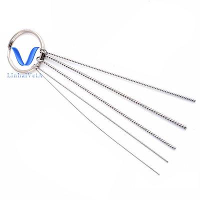 China LinhaivetA Stainless Steel Washing Accessories Airbrush Needle Airbrush Cleaning Tool Kit for sale