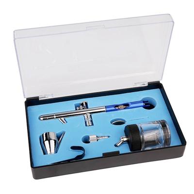 China LinhaivetA mini airbrush kit tatttoo machine tanning spray gun set 22CC for sale