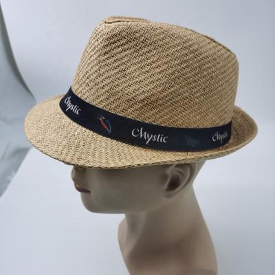 China High Quality Popular Summer Paper Straw Hat Panama Straw Hat for sale