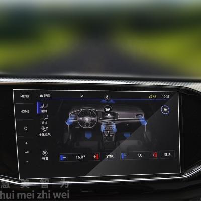 China Car Navigation Screen Tempered Film Hot Selling Car Navigation Touch Screen Tempered Glass Protector Navigation Touch Screen Protector For Volkswagen 2020 Tanyue - X for sale