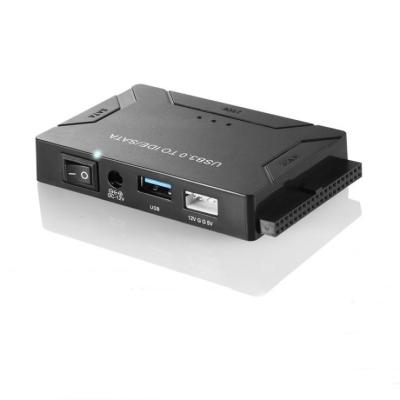 China Plastic Usb 3.0 To SATA IDE Adapter USB 3.0 Hub With 2.5 3.5inch Hard Disk Drive for sale