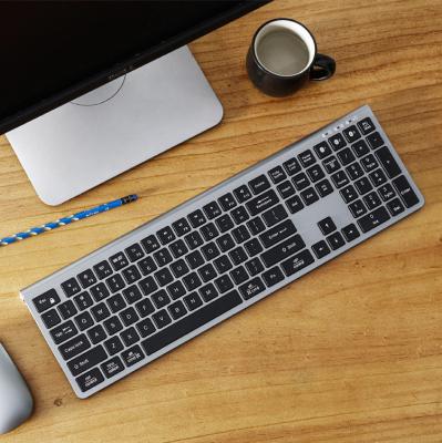 China Key Membrane Style 110 BT Wireless Keyboard New Type C Rechargeable Keyboard For Mac for sale