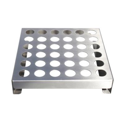 China New Good Quality 36 Holes Stainless Steel BBQ Chilli Pepper Grill Rack Easily Cleaned for sale