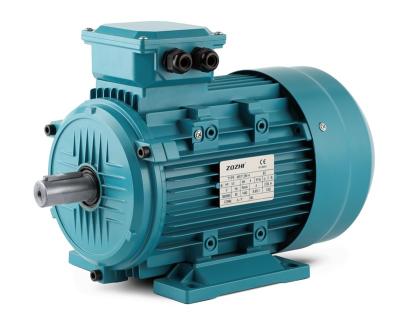 China Waterproof IE1 IE2 IE3 3KW/4HP Three Phase Electric Motor With Aluminum Housing 100% Copper Wire for sale