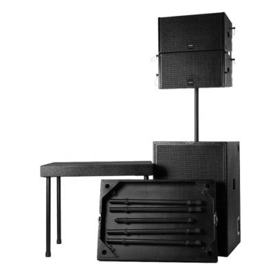 China No Line Array PA Speaker Active Sound System Spkear Outdoor Powered Professional Speaker for sale