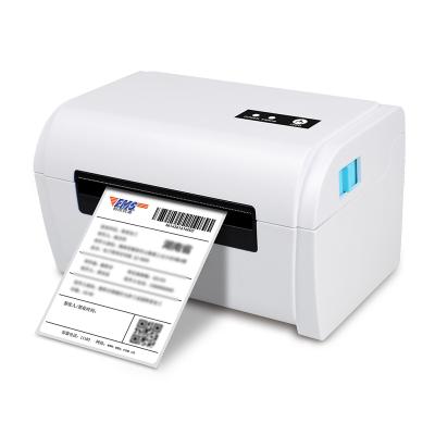 China Address 4 Inch 108mm 4x6 Black And White Adhesive Shipping Label Barcode Sticker Thermal Printer for sale