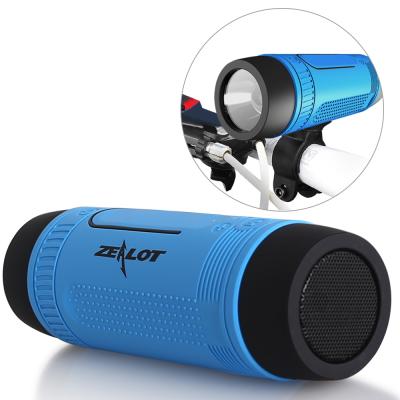 China Speaker Fanatic S1 4000mAh Wireless Outdoor Wireless Speakers For Bicycle With Power Bank And LED Light for sale