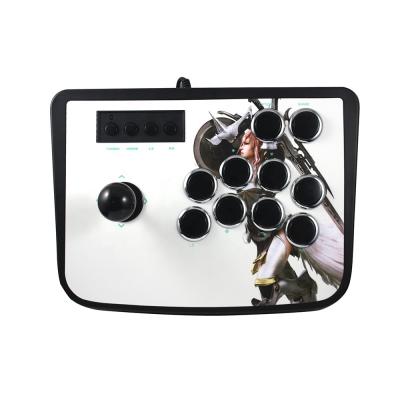 China Arcade Fighting Stick Arcade Joystick Gamepad Touch Button Set for PS4 for PS3 for Nintendo Switch and PC for sale