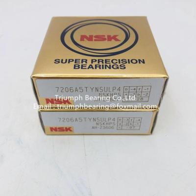 China NSK  High Precision Angular contact ball bearing   7206A5TYNSULP4 ,7207A5TYNSULP4 for sale