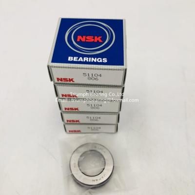 China NSK   Thrust  ball bearing   51104 for sale