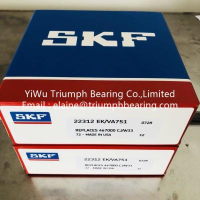 China Spherical roller thrust bearings 22312 EK/VA751 for sale