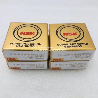 China NSK Thrust Angular Ball Bearings for Ball Screw Support   15TAC02DT85SUMPN7B for sale