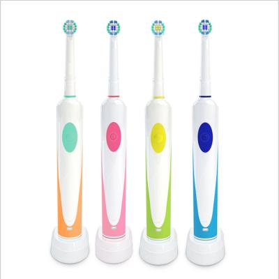 China New Patent 360 Electric Toothbrush Deep Cleaning Wholesale Improved Rotating Electronic Toothbrush With Soft Dupont Bristles for sale