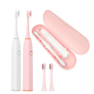 China Dropshipping 40000 VPM Powerful Cleaning Motor Whitening Power Sonic Toothbrush Rechargeable for Adults and Teenager for sale