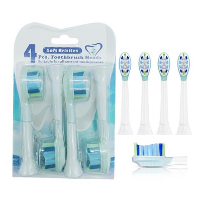 China Wholesale Price HX9042/65 4 Car Replaceable Oral Toothbrush Head For Sonic Care Electric Toothbrush for sale