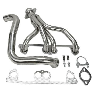 China FIT TJ 1997-1999 2.5L L4 STAINLESS STEEL EXHAUST MANIFOLD HEADER DOWNPIPE for sale