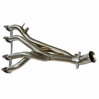 China HIGH QUALITY STAINLESS STEEL EXHAUST MANIFOLD WRAPPING HEADER FIT FOR 85-98 GOLF 1.8L 2.0L 8V MK2 MK3 for sale