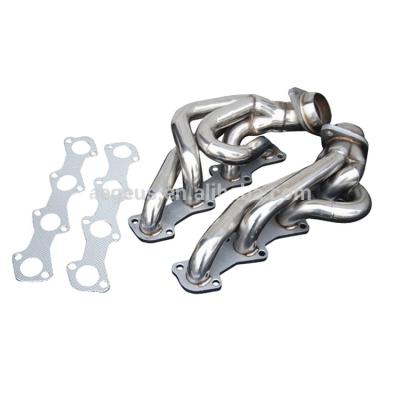 China 304 Stainless Steel Long Tube Racing Exhaust Manifold For Ford F150 F250 Expedition 5.4L V8 Engines for sale