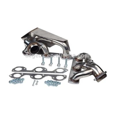 China 304 Stainless Steel Long Tube Racing Exhaust Manifold For JK 2007-2011 3.8L V6 for sale