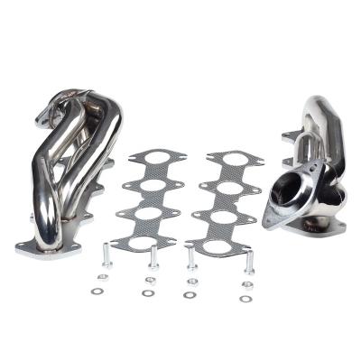 China 201 Stainless Steel Performance Small Tube Headers Long Racing Exhaust Manifold For F150 04-10 5.4L Models ONLY for sale