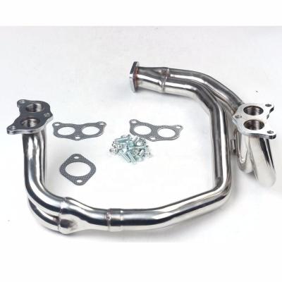 China Stainless Steel Exhaust Header Packing Auto Exhaust Manifold Muffler for sale