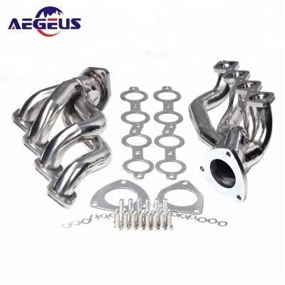 China Stainless Steel Stainless Steel Exhaust System Exhaust Headers For Sierra Tahoe 4.8L 5.3L V8 99-06 Chevy GMC Avalanche Silverado Miscellaneous Pipe for sale