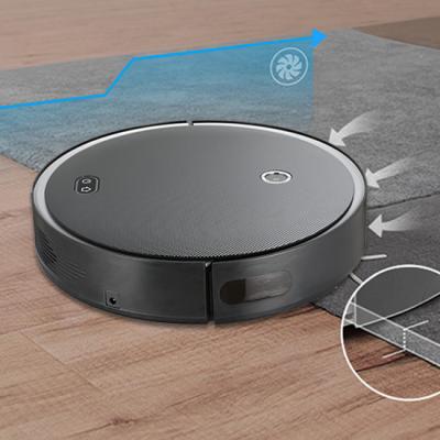 China Hotel Robot Vacuum Cleaner 2000Pa Strong Suction Wet And Dry Vacuum Cleaner And Broom IR Remote/APP/ Voice Control Robot for sale