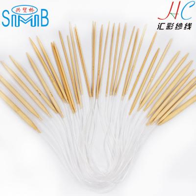 China Bamboo needle for hand knitting accessories tools manufacturer knitting smb best selling circular bamboo pins china knitting needle high quality brands for sale