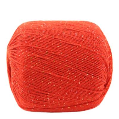 China Yarn Producer Smb Online Hot Sale Cotton Blend Abrasion-Resistant Hand Knitting Metallic Yarn For Weaving Sweater for sale