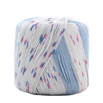 China Anti-bacteria Maker Bamboo Melange Skein Yarn Cotton Blended Crochet Yarn For Hand Knitting for sale