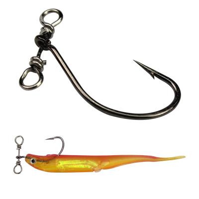 China Sharped High Carbon Steel Fishhooks 2.5cm Balance 0.4g Outdoor Fishing Single Crank Hook for sale