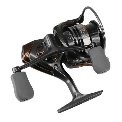 China Outdoor Fishing High Speed ​​7.1:1 Fishing Dual Rocker Arm Reel Full Metal Body Spinning Fishing Reel for sale