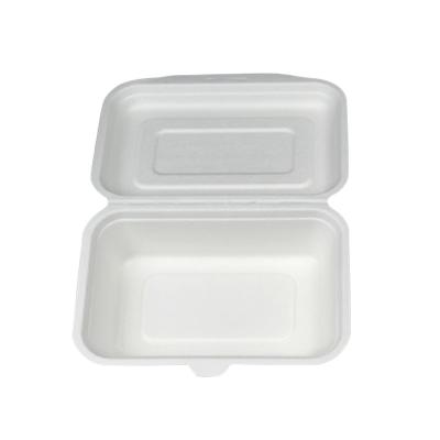 China Eco-Friendly Biodegradable Disposable Food Sugarcane Pulp Tableware Takeout Container Food Bowl for sale