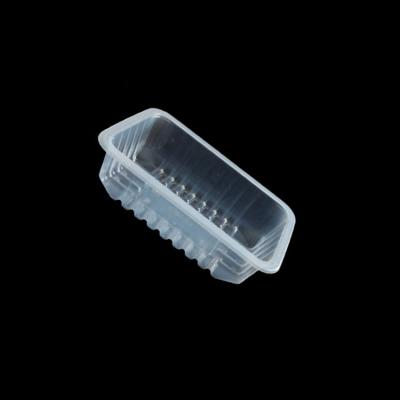 China Custom Packaging Disposable Plastic Food Box Tray Transparent Meat Tray for sale