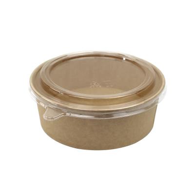 China Wholesale Custom Disposable Biodegradable Wrapping Paper Soup Bowl Container With Lid for sale