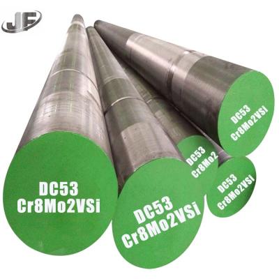 China Widely Used High Pressure Steel Tool Steel Bar Price Die Steel Rod DC53 Steel for sale